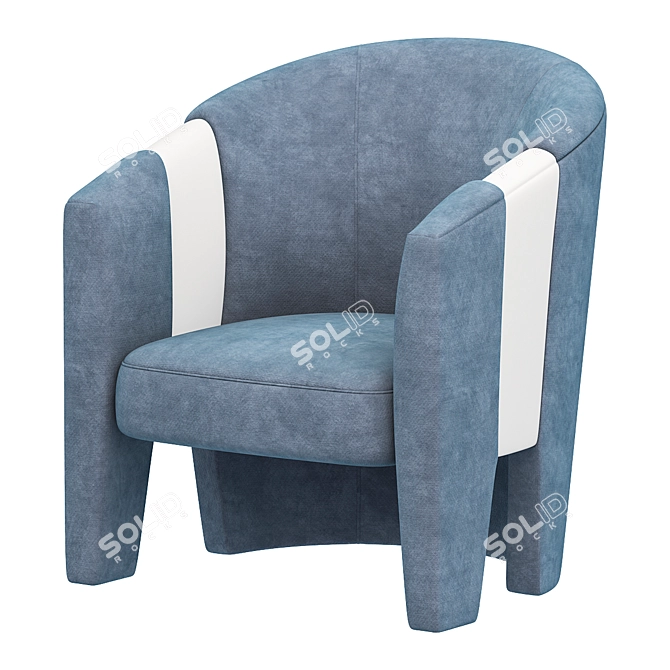 Customized Accent Chairs | Luxury 3D model image 1