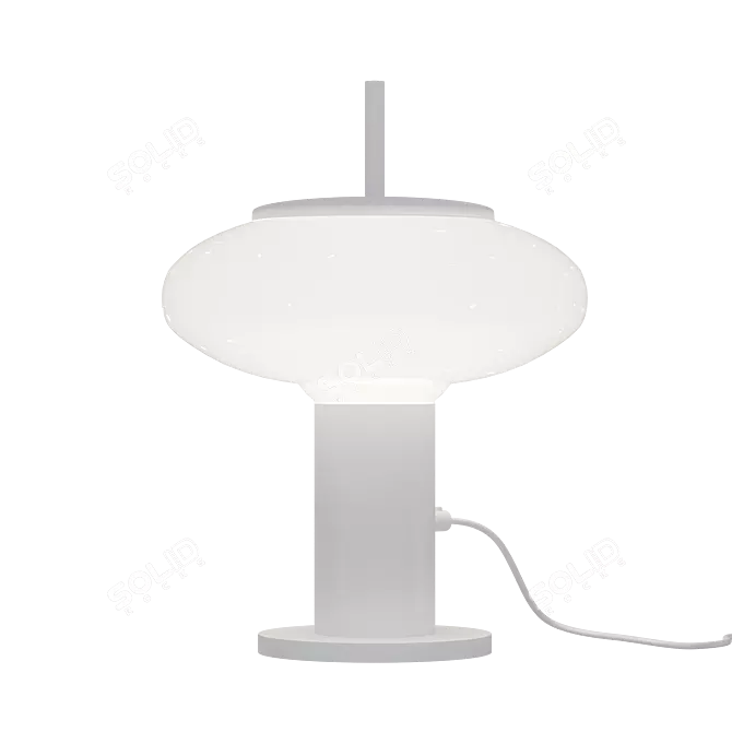 Torni ST Black & White Table Lamp 3D model image 2