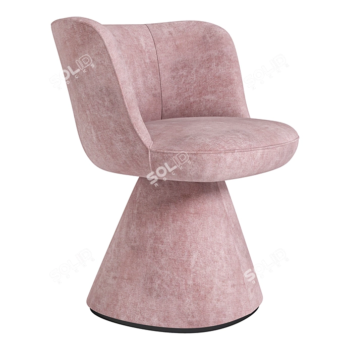 Modern Flair O Chair Design 3D model image 3