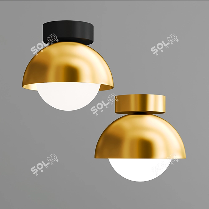 Designer Coffee Table Lamp 2013 3D model image 2