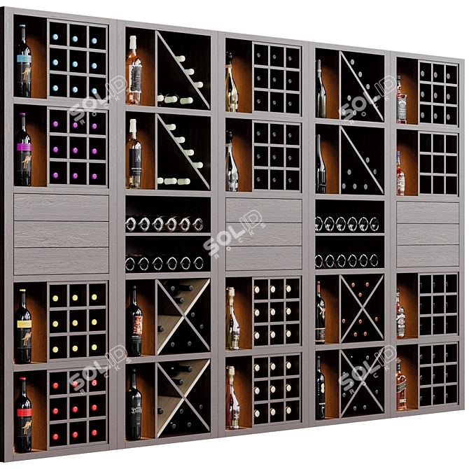  Spacious Wine Cellar 12 3D model image 3