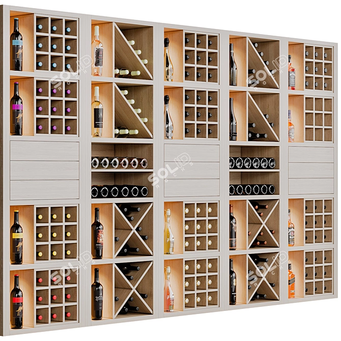  Spacious Wine Cellar 12 3D model image 4