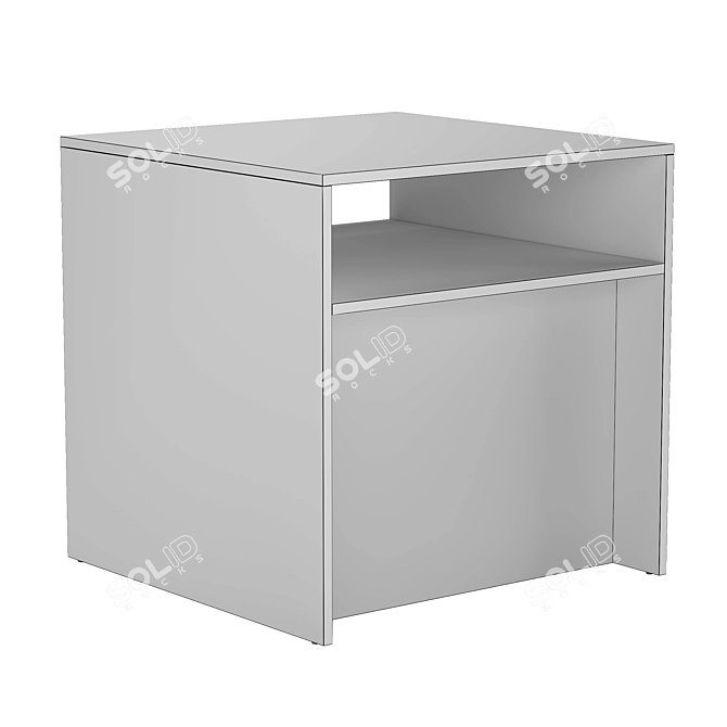 Judd Stool 3: High-Quality Interior Model 3D model image 2