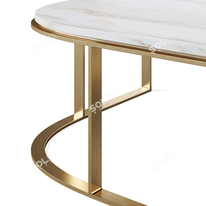TARTU Coffee Table 1200x1200x400 mm 3D model image 2