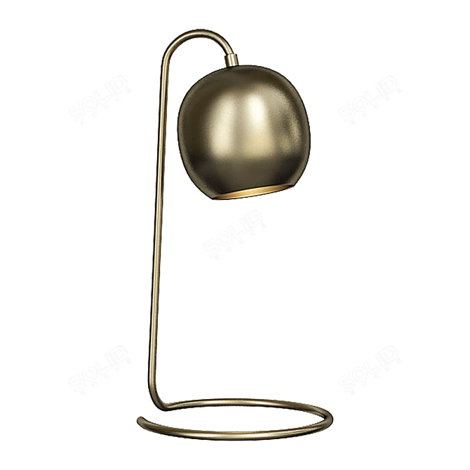Scoop Table Lamp by ImperiumLoft 3D model image 1