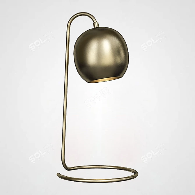 Scoop Table Lamp by ImperiumLoft 3D model image 2