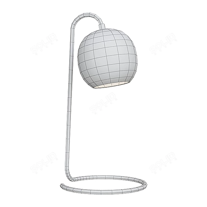 Scoop Table Lamp by ImperiumLoft 3D model image 3