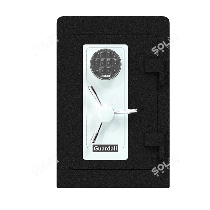 Home Vault Security Safe 3D model image 2