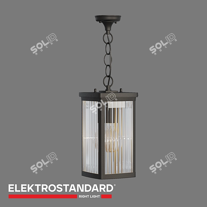 Outdoor Pendant Light Elektrostandard Lame 3D model image 2