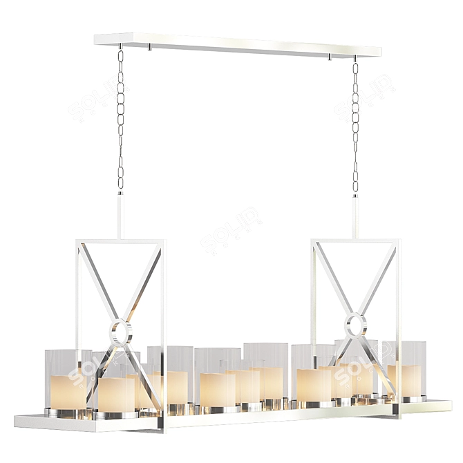  3D Summit Model Chandelier 3D model image 1