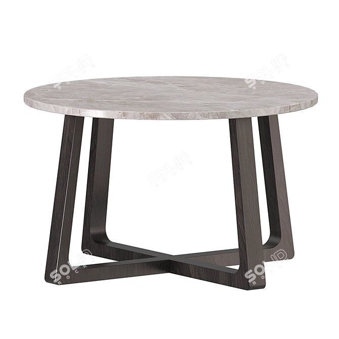 Tuscana Large Coffee Table - Modern 3D model image 1