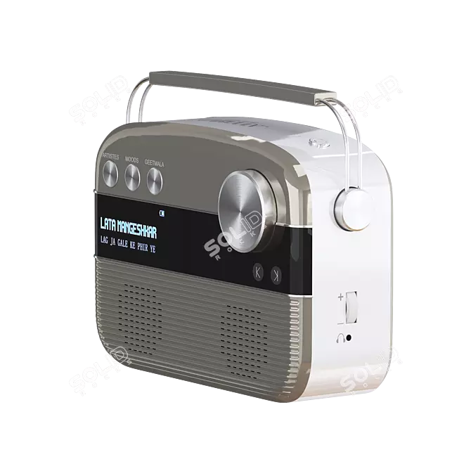 Saregama Carvaan: Retro Music Bliss 3D model image 3