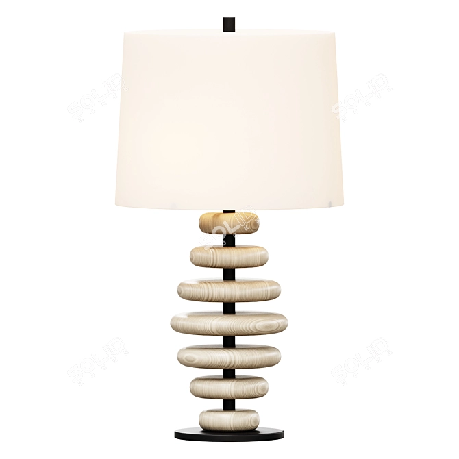 Kimora Table Lamp Eco-Friendly Lighting 3D model image 1