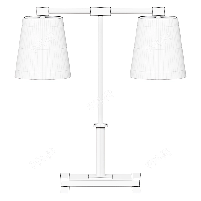 Messina Table Lamp 3D model image 2