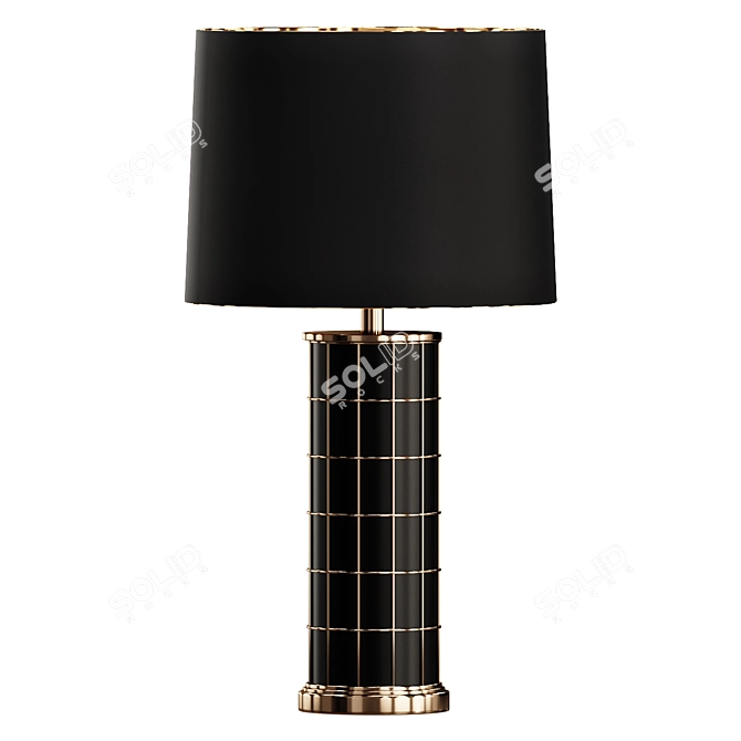 Curtis Table Lamp for Home 3D model image 1