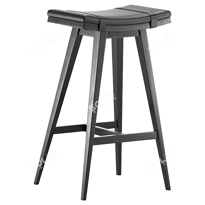 Sleek 2017 Okha Neo Stool 3D model image 5