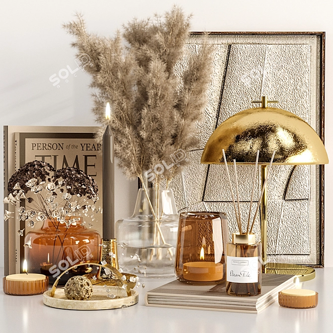 Modern Decorative Home Ornament 3D model image 1