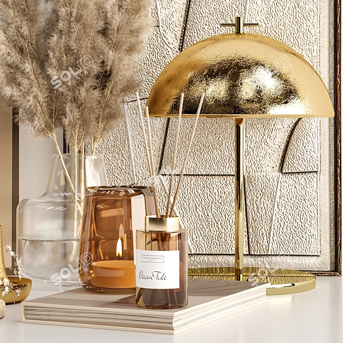 Modern Decorative Home Ornament 3D model image 3