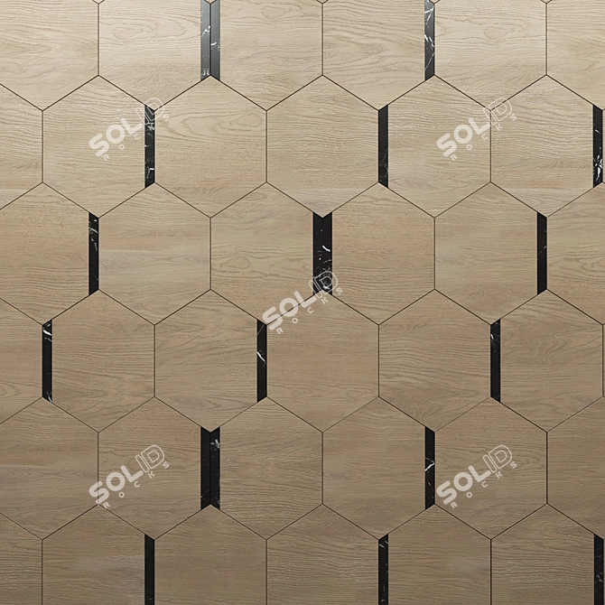 Luxury Alveo Parquet Collection 3D model image 3