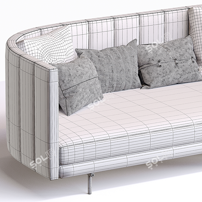 Modern Elegance Torii Sofa: Minotti 3D model image 5