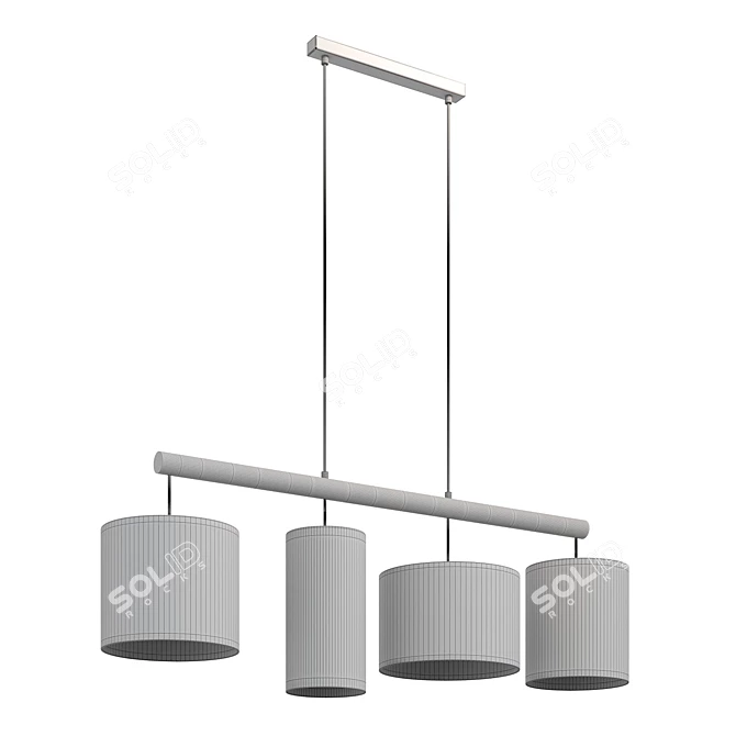 TK Lighting Deva Pendant Light 3D model image 8