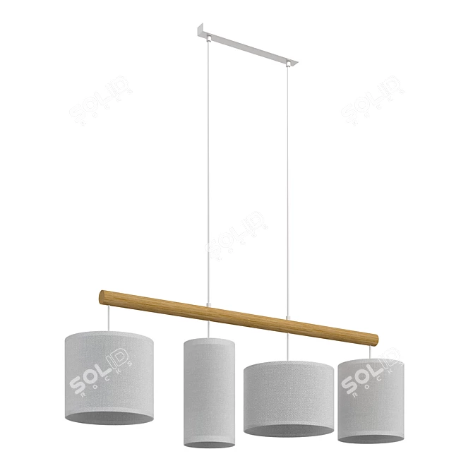 TK Lighting Deva Pendant Light 3D model image 9