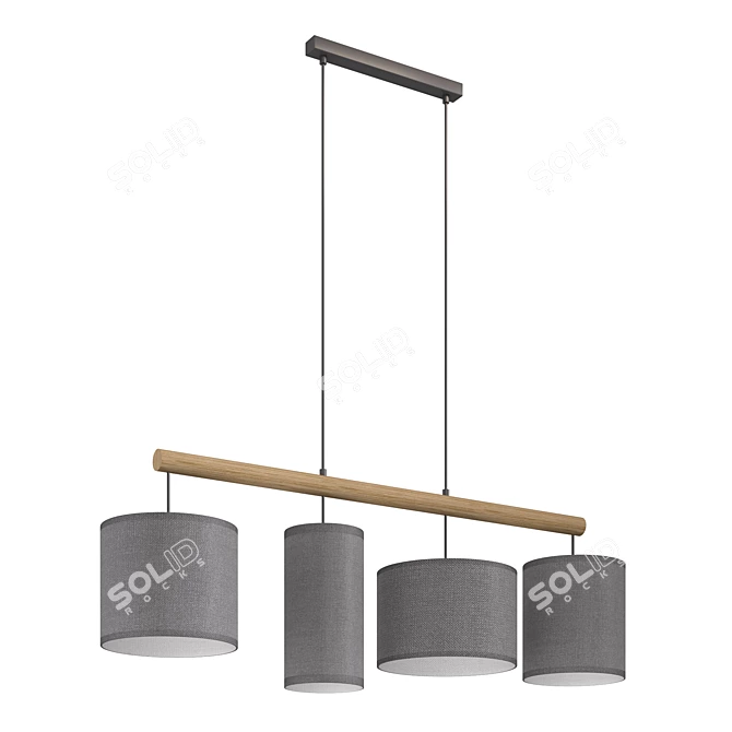 TK Lighting Deva Pendant Light 3D model image 12