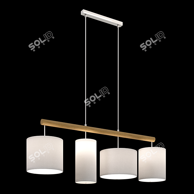 TK Lighting Deva Pendant Light 3D model image 13