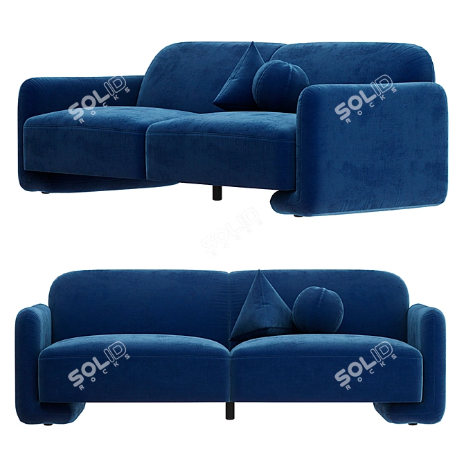 Balzac Paris X LRI Sofa 3D model image 2