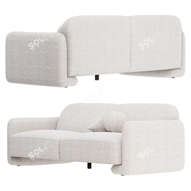 Balzac Paris X LRI Sofa 3D model image 3