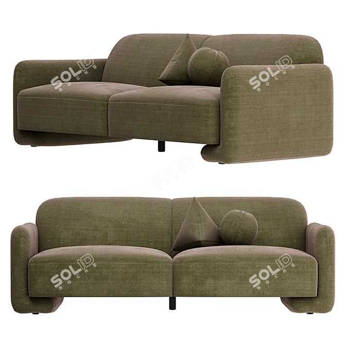 Balzac Paris X LRI Sofa 3D model image 4