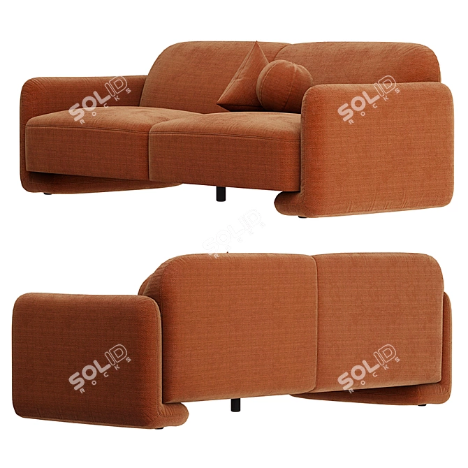 Balzac Paris X LRI Sofa 3D model image 5