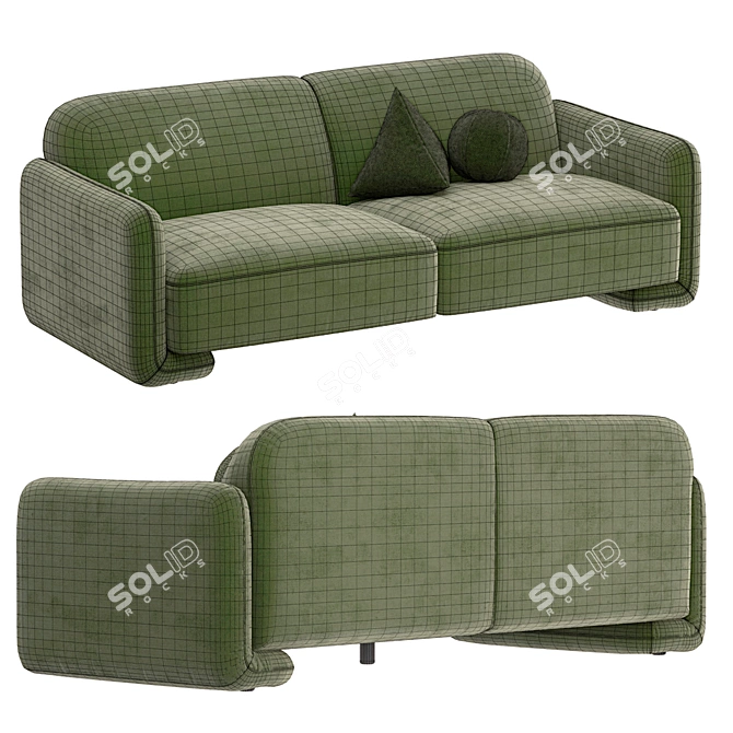 Balzac Paris X LRI Sofa 3D model image 7