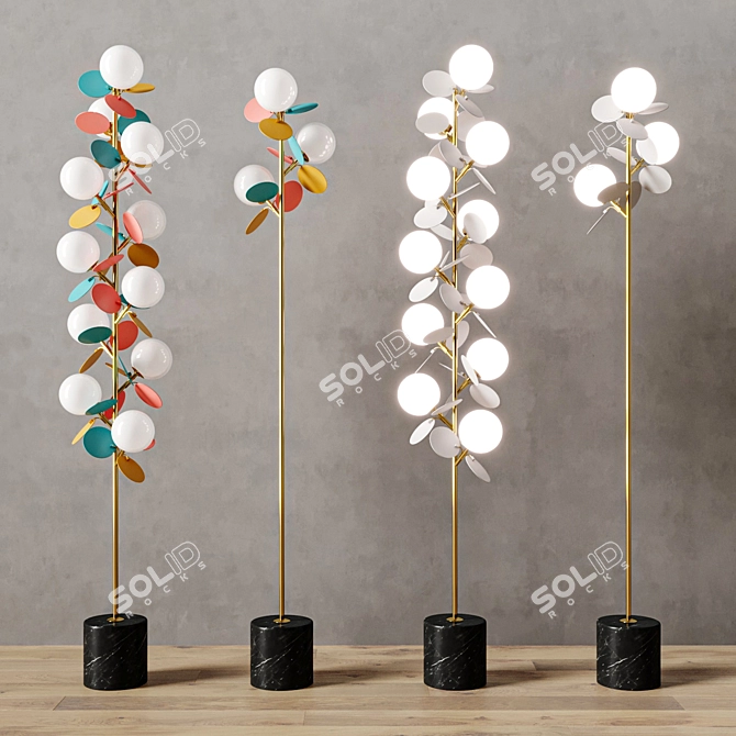Matisse Floor Lamp Duo Pack 3D model image 2