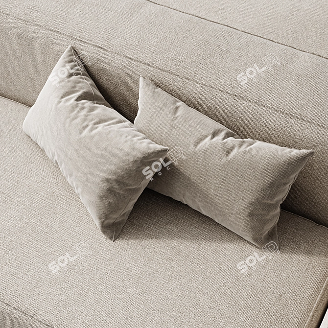 Versatile Lema Cloud Modular Sofa 3D model image 5