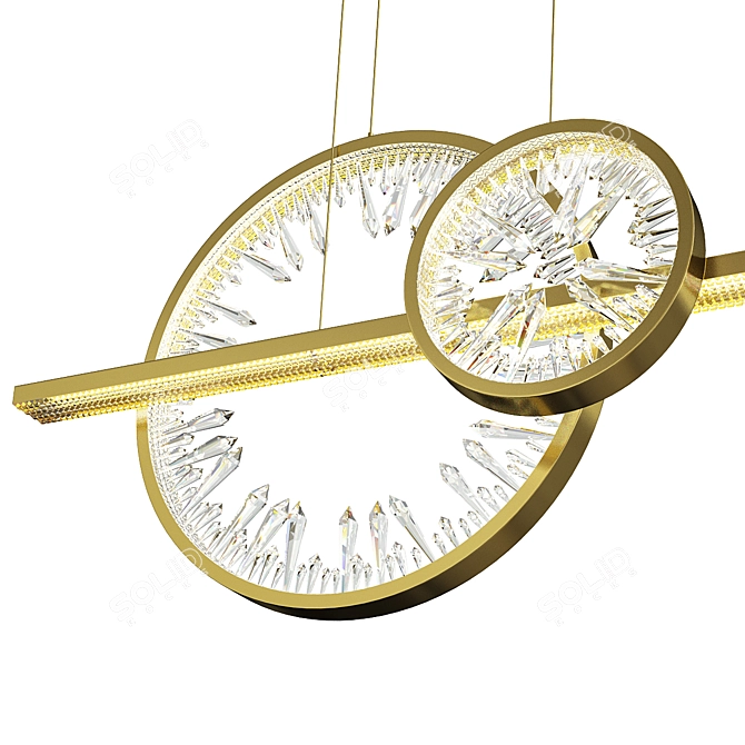 Modern 3D Grate Folks Model 3D model image 2