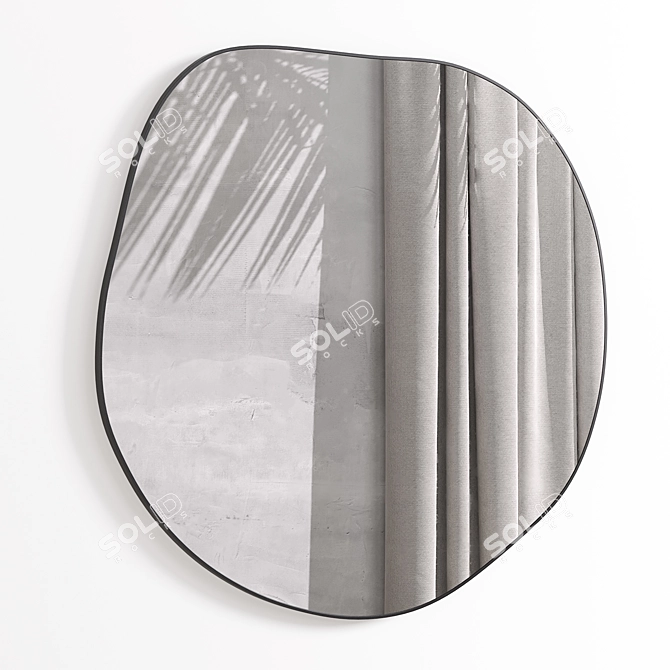 Ornica Mirror Set, La Redoute 3D model image 2