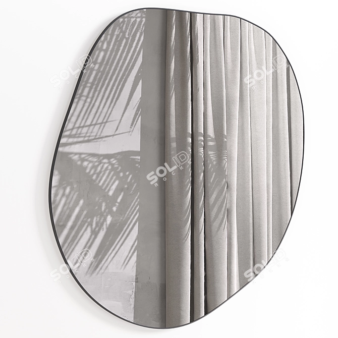 Ornica Mirror Set, La Redoute 3D model image 4