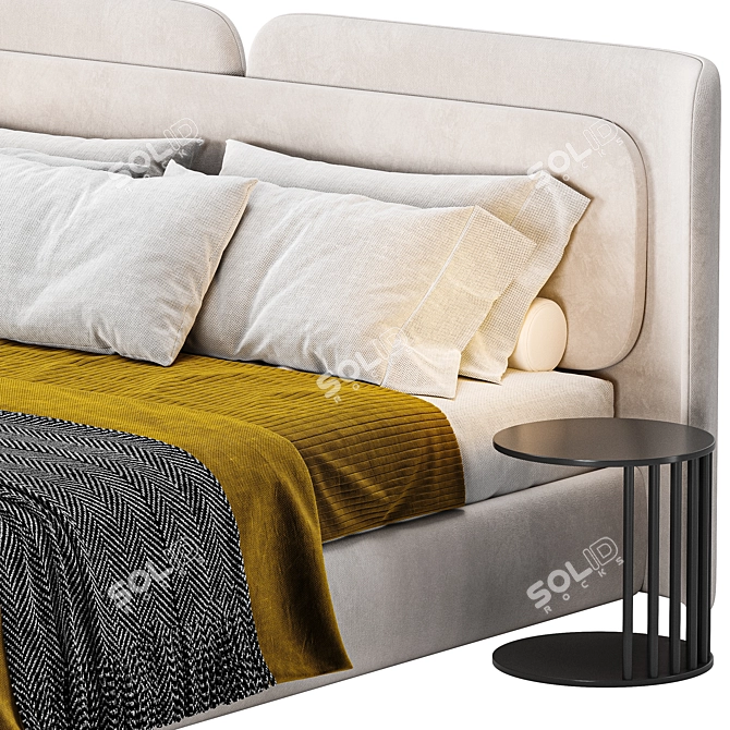 Contemporary Angelo Bed 2015 Model 3D model image 4