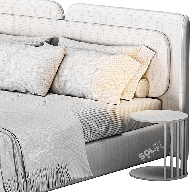 Contemporary Angelo Bed 2015 Model 3D model image 5