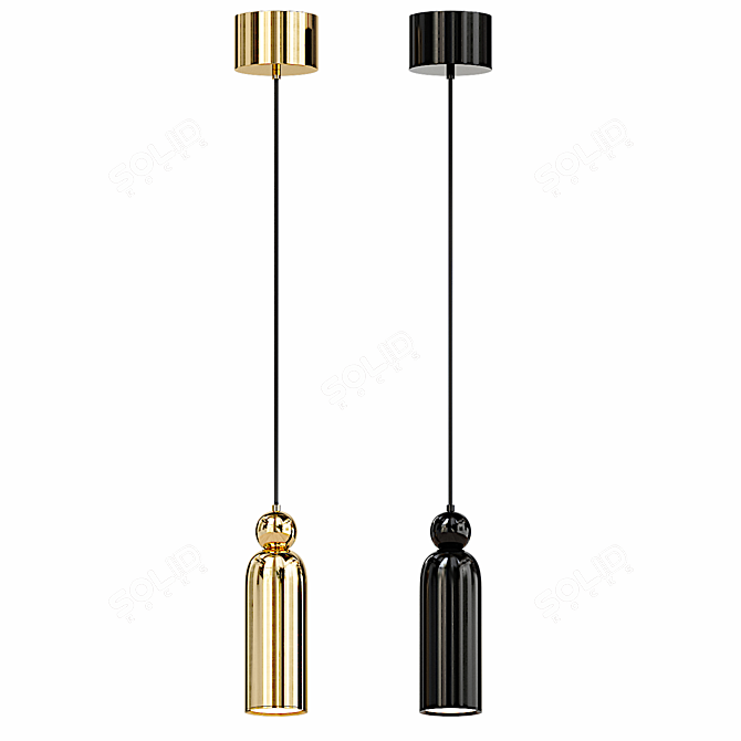 Vintage LEFFE Beer Bottle 2013 3D model image 3