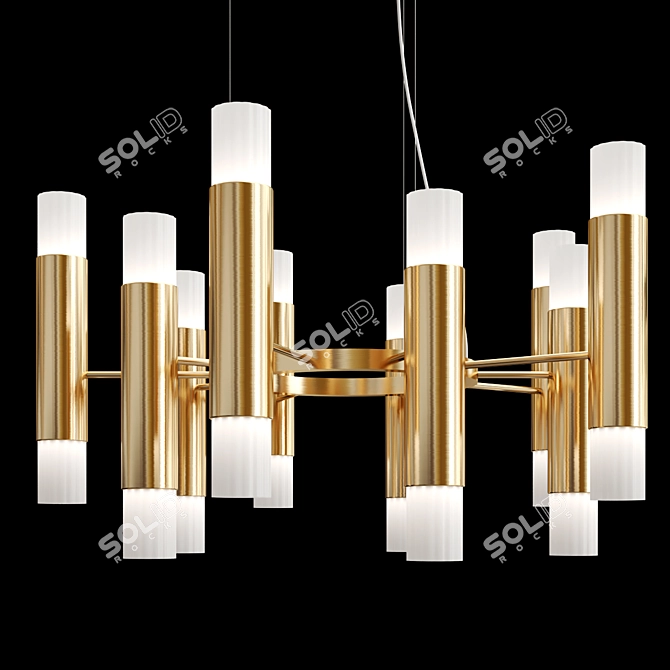 Ilfari Embrace Pendant Light 3D model image 2