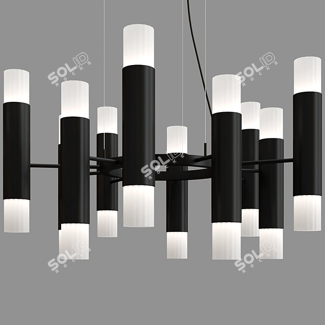 Ilfari Embrace Pendant Light 3D model image 3