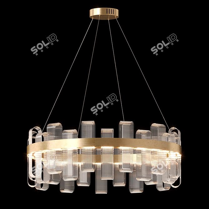 Elegant Rebecca Collection by Lampatron 3D model image 3