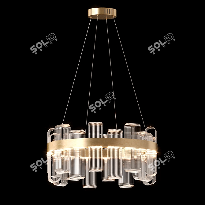 Elegant Rebecca Collection by Lampatron 3D model image 4