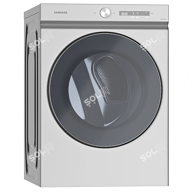 Samsung Washer Dryer Set 3D Model 3D model image 3