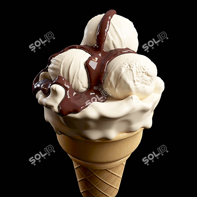 Frozen Treat 3D Model Toy 3D model image 4