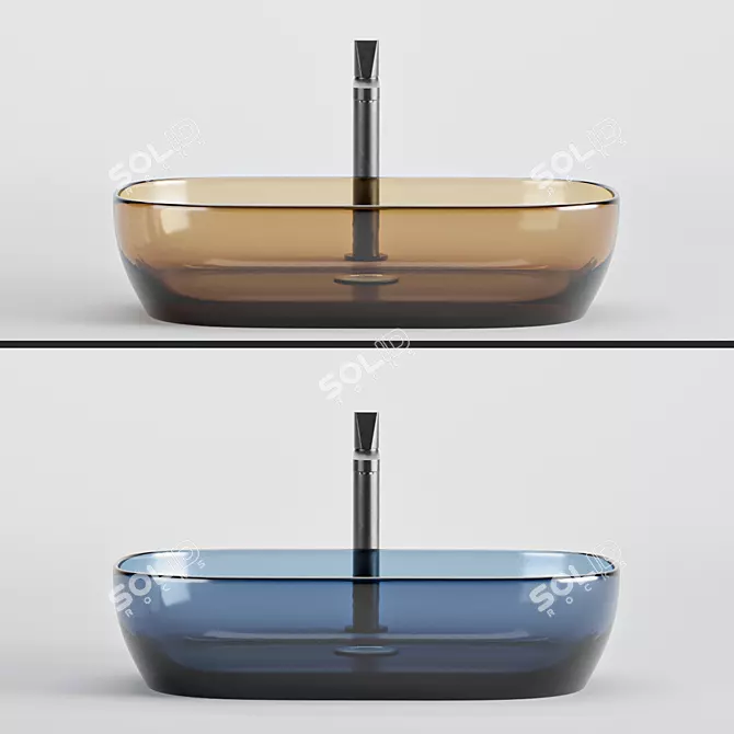  antonio lupi Senso Glass Washbasin 3D Model 3D model image 2