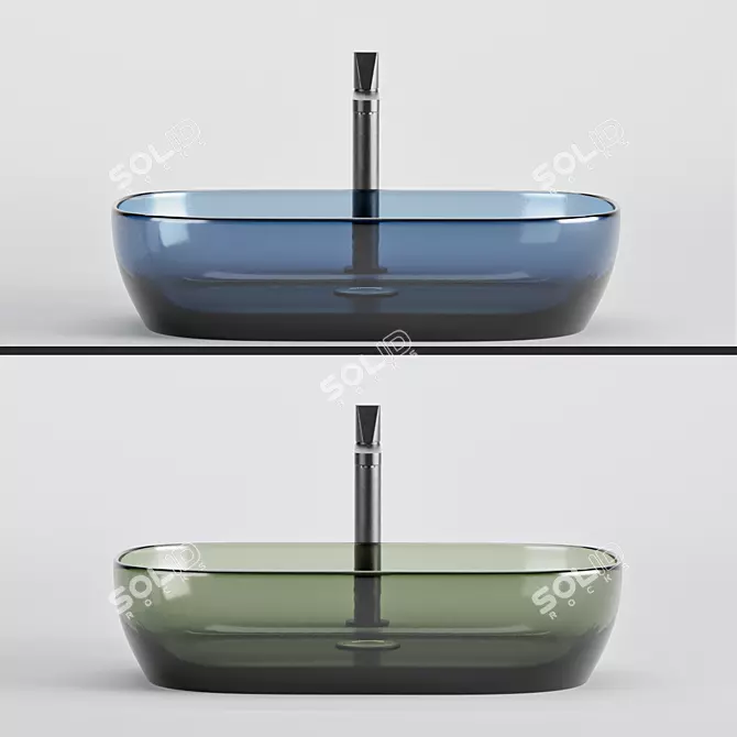  antonio lupi Senso Glass Washbasin 3D Model 3D model image 3