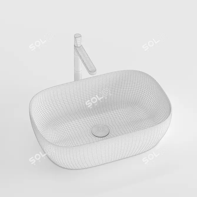  antonio lupi Senso Glass Washbasin 3D Model 3D model image 5
